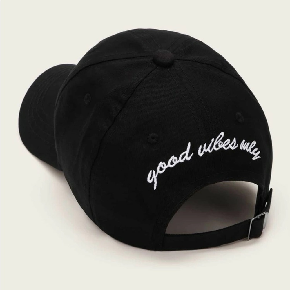 Good vibes only Baseball Hat With Graphic